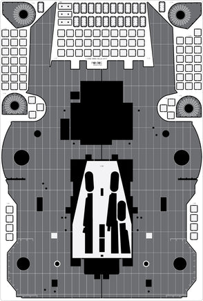 1/200 Pontos Model HMS Hood 1941 Detail Up Set 23009F1