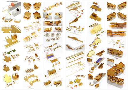 1/200 Pontos Model USS CV-6 Enterprise 1942 Detail Up Set (Blue Deck) 27010FB