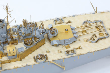 1/350 Pontos Model USS BB-63 Missouri 1945 Detail Up Set "Advanced" (Teak Tone) 37026FN