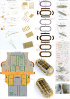 1/200 Pontos Model Bismarck 1941 Detail Up Set "Advanced" 27001F1