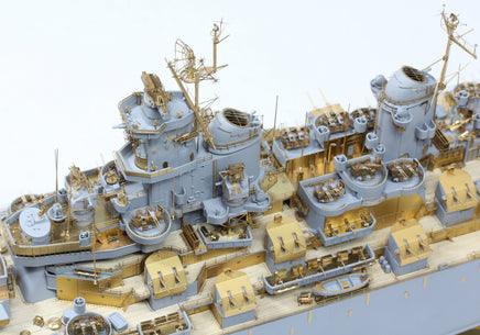 1/350 Pontos Model USS BB-63 Missouri 1945 Detail Up Set "Advanced" (Teak Tone) 37026FN