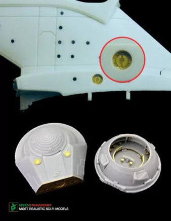 1/350 Green Strawberry USS Enterprise NCC-1701-A Fruit Pack BFP33