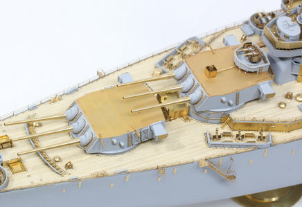 1/350 Pontos Model USS BB-63 Missouri 1945 Detail Up Set "Advanced" (Teak Tone) 37026FN