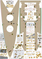 1/200 Pontos Model HMS Hood 1941 Detail Up Set 23009F1