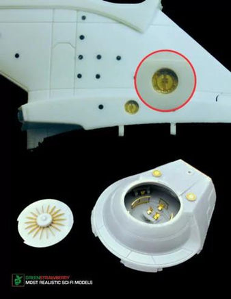 1/350 Green Strawberry USS Enterprise NCC-1701 Refit Fruit Pack BFP32