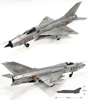 1/48 Academy Mikoyan-Gurevich MiG-21PF Fishbed-D 12320 - MPM Hobbies