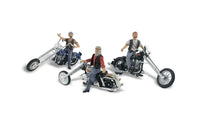 HO Woodland Bad Boy Bikers 5554 - MPM Hobbies