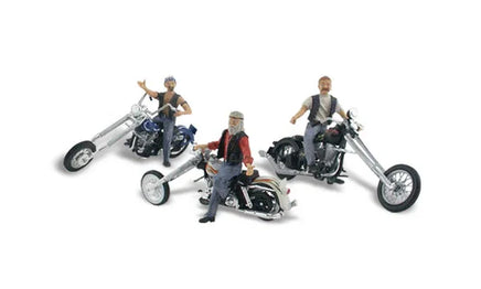 HO Woodland Bad Boy Bikers 5554 - MPM Hobbies