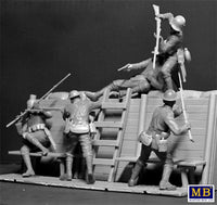 1/35 Master Box Hand-to-Hand Fight German & British Infantrymen WWI Era 35116