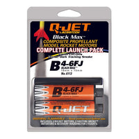 Quest Q-Jet B4-6FJ Black Max Complete 2-Motor Launch Pack - Q6113