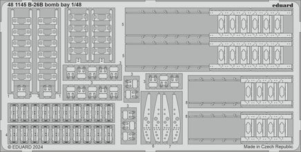 1/48 Eduard B-26B bomb bay for ICM 481145