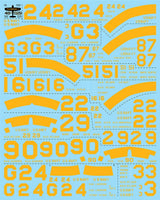 1/48 Fundekals USNR CORSAIRS & HELLCATS 48029