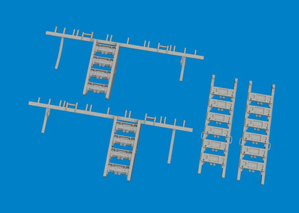 1/48 Eduard B-26B bomb racks 3D 6481012