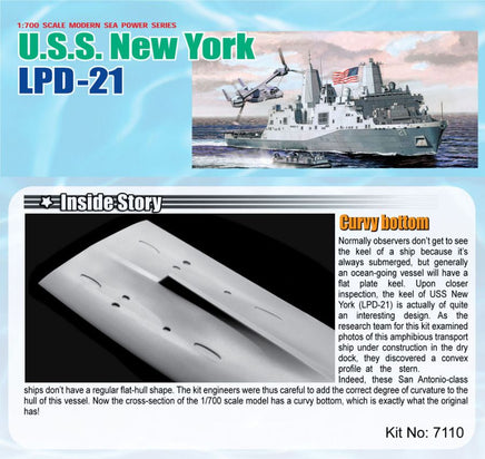 1/700 Dragon Model U.S.S. New York LPD-21 7110