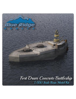 1/350 Blue Ridge Models Fort Drum Concrete Battleship El Fraile Island 35001