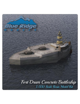1/350 Blue Ridge Models Fort Drum Concrete Battleship El Fraile Island 35001