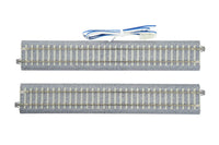 HO Kato 246mm (9 3/4″) Concrete Tie Feeder Track w/ Cable 2-153