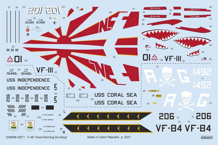 1/48 Eduard F-4B Good Morning Da Nang for TAMIYA D48096