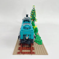 Jie-Star Retro Steam Train with Base (1031 pcs) 59020