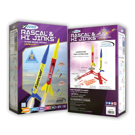 Estes Rockets Rascal & HiJinks Launch Set 1499 - MPM Hobbies