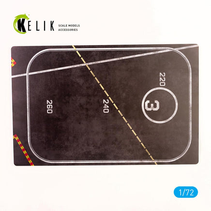 1/72 Kelik HMS Victorious front Lift 1960s Base - Acrylic 3 mm (280 x 180 mm) (170 g) KS72015