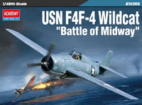 1/48 Academy USN F4F-4 Wildcat "Battle of Midway" 12355