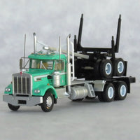 N Trainworx Jack A Buell Kenworth W900 Log Truck 49087
