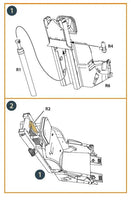1/48 Clear Prop CPA48054 F-86A Ejection seat late (CP) 48054