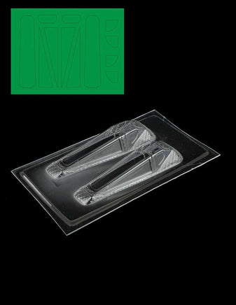 Green Strawberry T-65B X-Wing Clear Canopy VC02