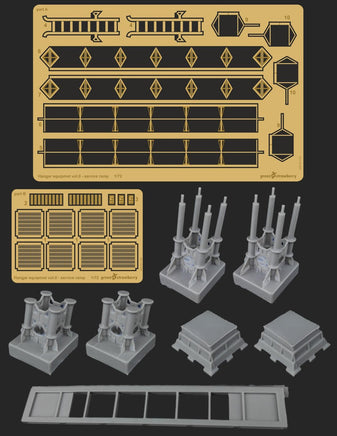 1/72 Green Strawberry Hangar equipment Vol.II - Service ramp Upgrade Set 5718