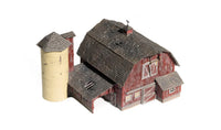 HO Woodland Old Weathered Barn BR5038
