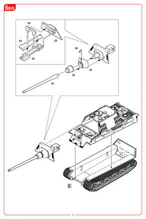 1/56 Italeri Sd.Kfz. 186 Jagdtiger 15770
