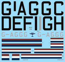 1/32 Fundekals BOAC MOSQUITOES MK VI (6) 32004