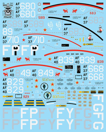 1/32 Fundekals F-4C MIG FUNTERS 32011