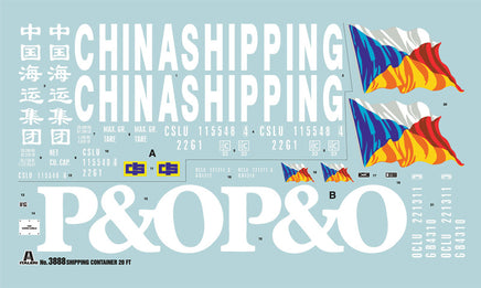 1/24 Italeri Shipping Container 20ft. 3888