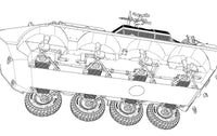 1/72 ACE Model B1 Centauro AFV (Early Series) 72437