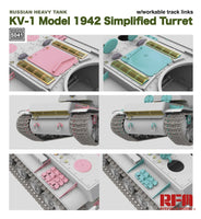 1/35 Ryefield Models Russian Heavy Tank KV-1 Model 1942 Simplified Turret 5041