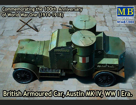 1/72 Master Box British Armoured Car Austin MK IV 72008