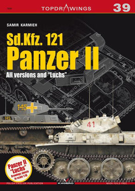 Kagero Publishing Sd.Kfz. 121 Panzer II. All Versions and Luchs Book 07039