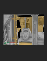 1/72 Green Strawberry Star Wars Razor Crest - Cargo Bay Photo Etch (AMT) B18422