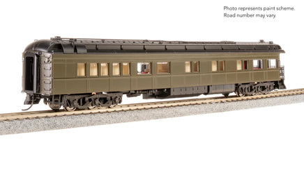 HO Broadway Ltd Unlettered Business Car Pullman Green w/Clerestory Roof 8960 - MPM Hobbies