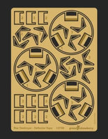 1/2700 Green Strawberry Star Destroyer - Deflector flaps B05518