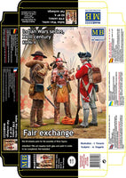 1/35 Master Box Indian Wars Series: XVIII Century Kit No. 4 Fair Exchange 35222