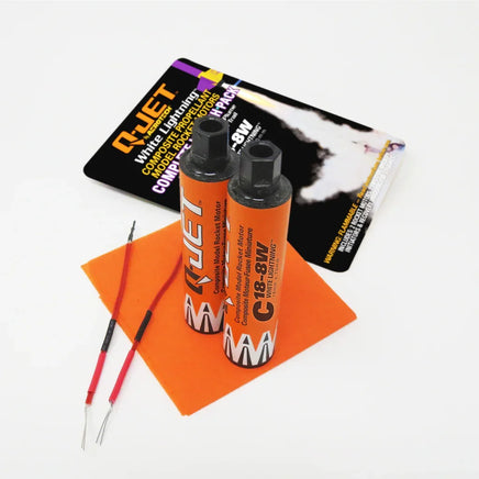 Quest Q-Jet C18-8W White Lightning Complete 2-Motor Launch Pack - Q6127