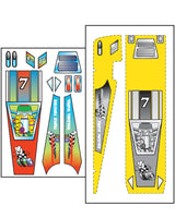 PineCar Track Twister Template Decal 475