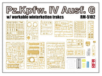 1/35 Ryefield Models Pz.Kpfw. IV Ausf. G w/Workable Winterketten Tracks 5102