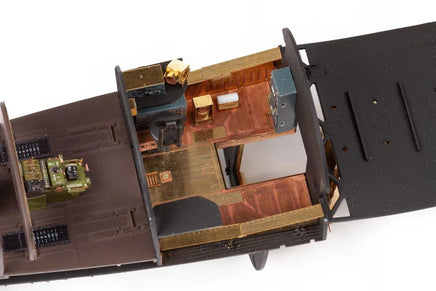 1/48 Eduard B-24J nose & radio compartment for HOBBY BOSS 491451