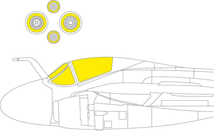 1/72 Eduard Paint Mask for TRUMPETER A-6E CX663