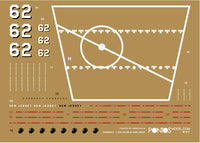 1/350 Pontos Model USS BB-62 New Jersey Wooden Deck Set 35006WD1