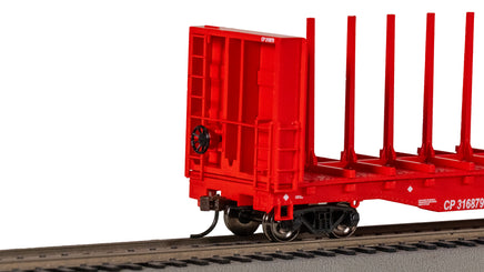 HO Bachmann 52' Center-Beam Flatcar - CP Rail #316879 - 12907